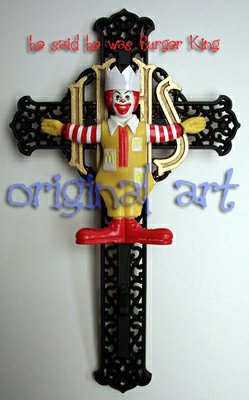 Ronald McDonald Crucifix