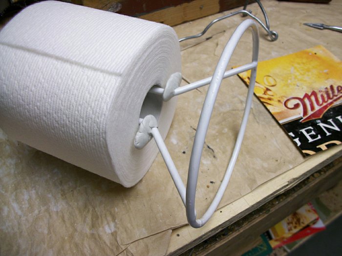 the finished TP Roll holder