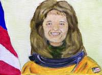 click for larger image of former astronaut Lisa Nowak, a.k.a. Nowak-O