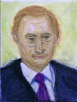 click for larger image of Rootin' Tootin' Vladimir Putin